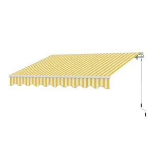 Tenda Tika 3,95x2,5 m, žuto bijela