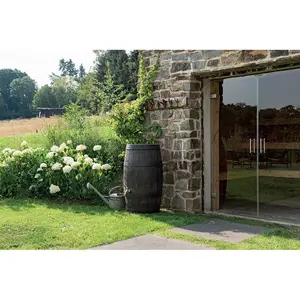 Nadzemni spremnik vode FI 60 cm 250 L Barrique Umber-1