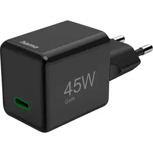 Hama brzi punjač USB-C 45 W crni