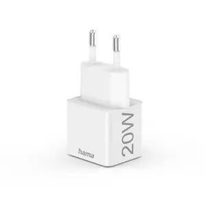 Hama brzi punjač USB-C 20 W bijeli