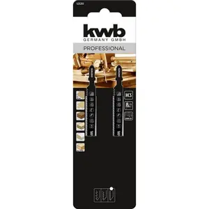 List za ubodnu pilu KWB set za drvo 2/1 90 mm