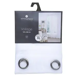 Gotove zavjese Atmosphera Etamine bijela 140x260 cm