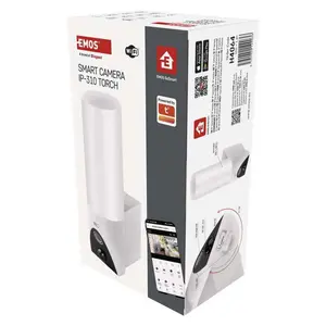 Elektro pribor Emos vanjska okretna kamera sa svjetlom Gosmart H4064-4