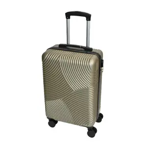 Kofer Nil ABS zlatna S 35,5x23x57 cm