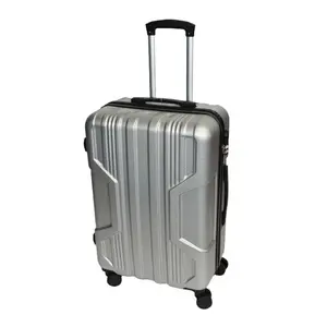 Kofer Nil ABS srebrni M 45x26x68,5 cm