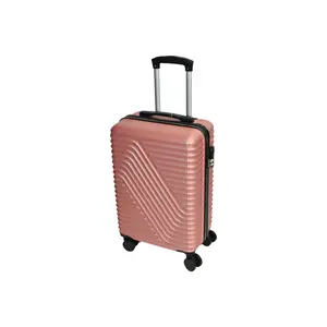 Kofer Nil ABS Rose Gold S 34x21x55,5 cm