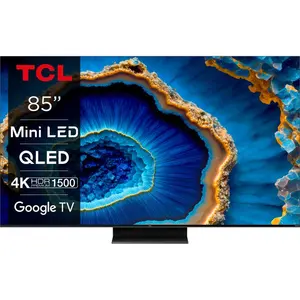 QLED TV TCL 85C803 UHD DVB-T2/S2 GOOGLE TV