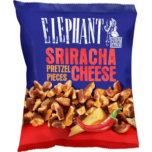 Grickalica ELEPHANT PRETZEL PIECES - SRIRACHA UMAK I SIR 125G