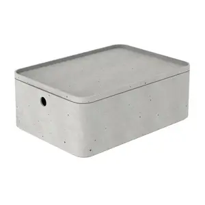 Organizator Curver beton M poklopac, 34x24x13cm, 6,5l