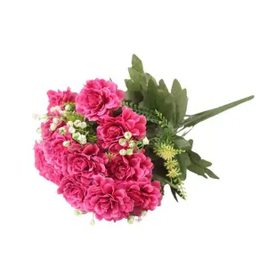 Umjetni buket Dalija 46 cm ciklama
