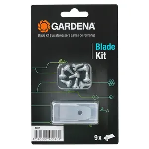 Gardena zamjenska oštrica 9 kom + vijci