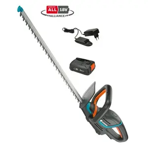 Akumulatorske škare Gardena za živicu Comfortcut 60/18V P4A set