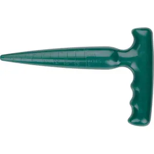 Ručni vrtni alat Black+Decker sadilica s oznakama 0-10 cm