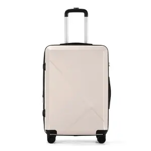 Kofer Adria ABS bež M 24x42x67 cm