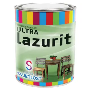 Lazura za drvo Chromos Svjetlost Lazurit bijeli 18L