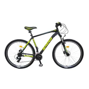 MTB bicikl Spring rapid plus 29" crno radioactiv žuto/zeleni