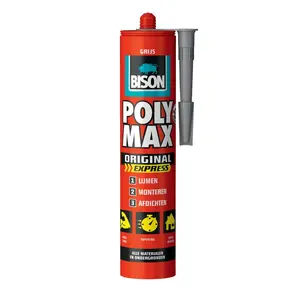 Specijalno brtvilo Bison Poly Max Express sivi 425 g
