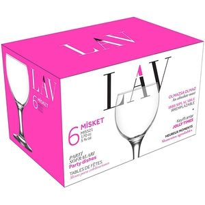 Set čaša MISKET 6/1 165ml