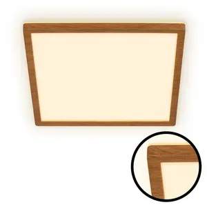 Plafonjera Brilo LED 18W 2400lm 3000K Wood Č