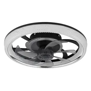 Stropni ventilator Globo LED 30W 200-2700lm CCT 2700-6000K Cirilla