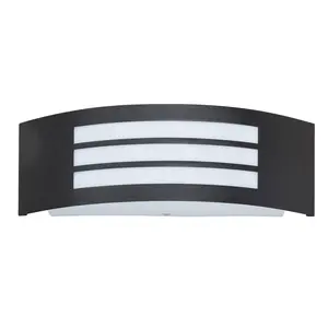 Zidna rasvjeta Rabalux E27 14W IP44 Roma black