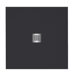Tuš kada Zenon smart salte antracite 80x80 cm