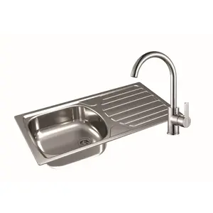 Inox sudoper Alveus Basic 170 + miješalica Tonia