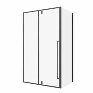 Tuš kabina Aquaart TK Malaga Black 80x120x195 cm