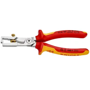Električarska kliješta Knipex kliješta za skidanje izolacije 180 mm 1000V