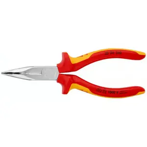 Električarska kliješta Knipex kliješta produžena zakrivljena 160 mm 1000 V