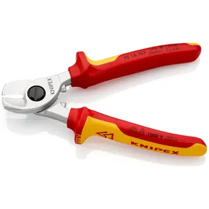 Električarska kliješta Knipex Kliješta za žicu 165 mm 50 mm2