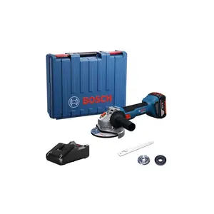 Kutna aku brusilica BOSCH GWS 18V-8 125MM (1 X 4.0AH + PUNJAČ GAL 1840)