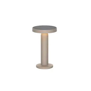 Solarna rasvjeta Ferotehna stolna LED 2W 3000K 180lm IP44 Audrey Beige