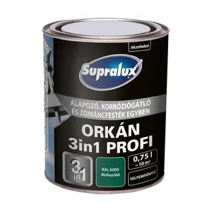 Boja za metal Supralux Orkan 3U1 Profi RAL 6005 - 0,75 l