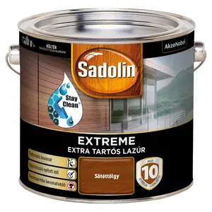 Lazura za drvo Sadolin Extreme tamni hrast, 2,5 l