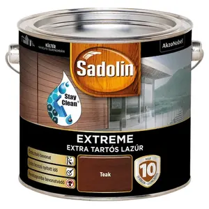 Lazura za drvo Sadolin Extreme tikovina, 2,5 l