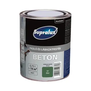 Premaz za beton Supralux 107 zelena 0,75 l