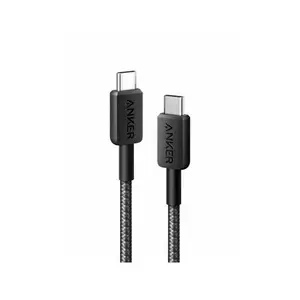 Anker kabel USB-C TO USB-C 322 60W 90 CM Woven Black