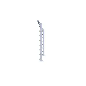 Metalna ograda Minka Secura pro top bijela 1,5 m