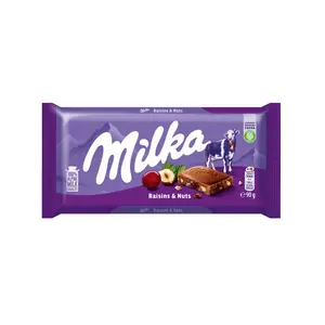 Milka raisin&nuts 90g.