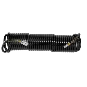 Crijevo za kompresor Praktik Tools PU spiralno za zrak 10 m