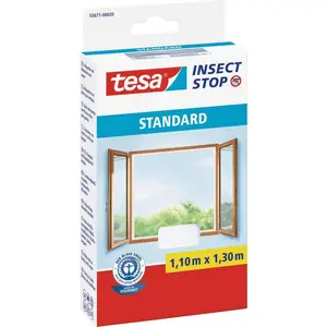 Tesa mreža za prozor 110x130 cm bijela 55671