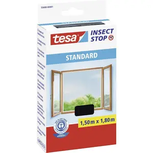 Tesa mreža za prozor 180x150 cm crna 55680-01-02