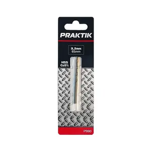 Svrdlo za metal Praktik hss CO 3,2X65 mm