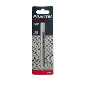 Svrdlo za metal Praktik HSS CO 4,5x80 mm