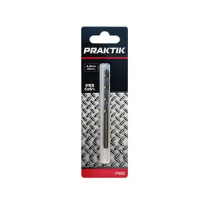 Svrdlo za metal Praktik HSS CO 4,8x86 mm