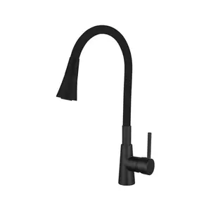 Slavina za sudoper Inter Ceramic havana mat crna
