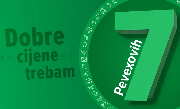 Pevexovih 7 | Tjedna akcija Pevexovih 7 | Tjedna akcija