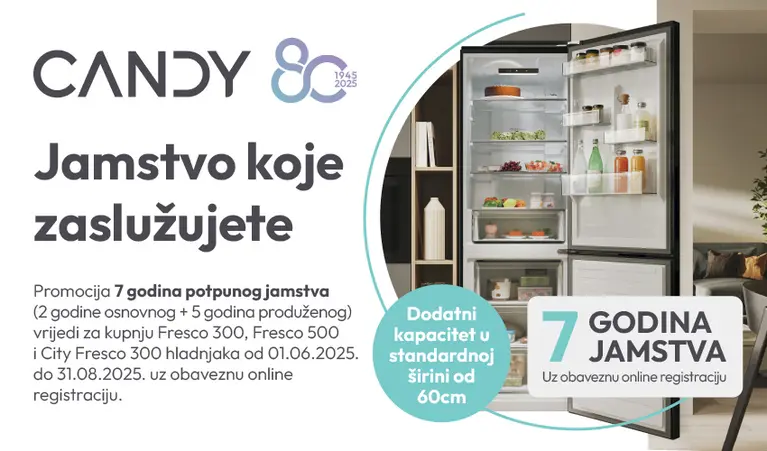 Candy produljeno jamstvo