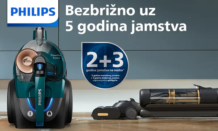 Philips usisavači produljeno jamstvo